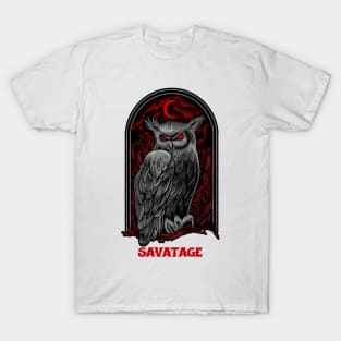 The Moon Owl Savatage T-Shirt